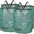4x 272 Liter Gartensack Set Laubsack Rasensack Gartenabfallsack Gartentasche XXL