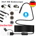USB LED Endoskop 2/5/10M Wasserdicht Endoscope Inspektion Kamera Für Android PC