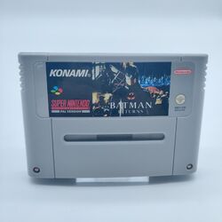 Super Nintendo SNES Spiel - Batman Returns - Konami - Modul Cartridge - NOE