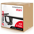 Für Jeep Cherokee 13-18 ANHÄNGERKUPPLUNG starr + 13pol universell E-Satz -Neu-
