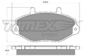 TOMEX Brakes Bremsbelagsatz, Scheibenbremse TX 11-92 für FORD