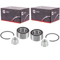 2X A.B.S. RADLAGER SATZ HINTEN VORNE BEIDSEITIG passend für FIAT 500 PANDA SEICE