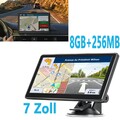 2025 7 Zoll GPS Navi Navigation für Auto LKW PKW Navigationsgerät 8GB EU Karte--