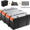 566L Auto Dachbox Faltbare Wasserdicht Dachtasche Gepäckbox mit Antirutschmatte