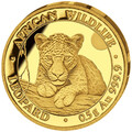 Somalia 0,5 g Gold  9999 African Wildlife 2025 Leopard Goldmünze  PP/ Proof