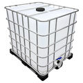  1000l IBC Wassertank Rebottled »FOOD« auf PE-Palette (Neuwertig)