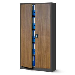 1er-4er Set Aktenschrank Büroschrank Metallschrank Werkzeugschrank Stahlschrank✔Spind ✔Mehrzweckschrank ✔10 Farben ✔185 cm & 195 cm