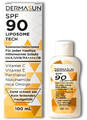 DermaSun® 100mL Sonnencreme Gesicht SPF 90 Vitamin C/E Anti Age Makeup Tagescrem
