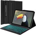 Für Samsung Galaxy Tab S9 11" / S9 FE 10,9 Zoll 2023 Beleuchtete Tastatur Hülle