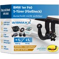 ANHÄNGERKUPPLUNG abnehmbar für BMW 1er F40 ab 19 +13pol E-Satz JAEGER