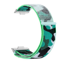 Für Huawei Watch Fit 3 Nylon Loop Armband Strap Sport Smart Watch Ersatzarmband