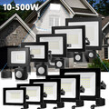 10W-500W LED Fluter Strahler Außen Scheinwerfer Außenleuchte Flutlicht Garten