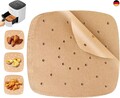 200 Stück Airfryer Backpapier?backpapier für heißluftfritteuse?Perforiertes Lu