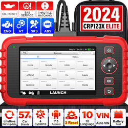 2025 Launch CRP123X Profi Auto Diagnosegerät KFZ OBD2 Scanner Fehlerauslesegerät