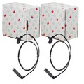 2X NK ABS-SENSOREN HINTEN PASSEND FÜR BMW 3 LINKS+RECHTS | 291515