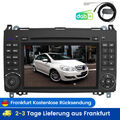 Autoradio Für Mercedes-Benz A/B Klasse/Vito W169 W639 W245 GPS Navi DAB+ SWC USB