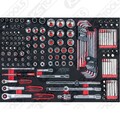 KS TOOLS SCS CHROME 1/4" + 3/8" + 1/2" Steckschlüssel-Satz 160-tlg 1/1 781.0160