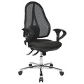 Topstar Bürostuhl Open Point SY Deluxe, OP290UG20 Stoff schwarz, Gestell...