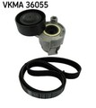 SKF Keilrippenriemensatz VKMA 36055 für DACIA LOGAN RENAULT NISSAN NOTE LAGUNA 3