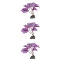  3 Count Artificial Pflanzen Aquariumdekoration Aquarium-Pflanzendekor
