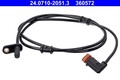 ATE Sensor, Raddrehzahl 24.0710-2051.3 für MERCEDES-BENZ