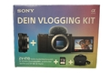 Sony ZV-E10 Vlogging-Kamera – Schwarz inkl. 16–50 mm PZ Objektiv