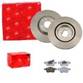 TRW BREMSSCHEIBEN 284mm + BELÄGE VORNE passend für FIAT ABARTH 500 595 695