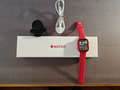 Apple Watch Series 7 - Aluminium rot- 45 mm - GPS + Cellular -
