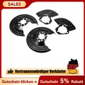 4x ANKERBLECH DECKBLECH BREMSSCHEIBE VORNE HINTEN FÜR OPEL ASTRA H ZAFIRA A B