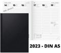 Buchkalender 2023 1 Woche auf 2 Seiten A5 Kalender 2023 Wochenkalender