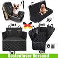 Hundedecke Basic für Auto Rückbank - Wasserabweisende robuste Autoschondecke