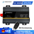 2500W 5000W Reiner Sinus Wechselrichter Spannungswandler 12V-230V Fernsteuerung
