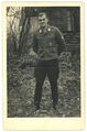 Orig. Foto AK Portrait HG GG Soldat weisse Kragenspiegel Flak Orden PLANEGG 1941