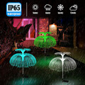 Solar Qualle Gartenlampe Gartenleuchte LED Garten Deko Licht Wasserdichte DHL