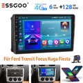 6+128G 8 Kern Android 14 Autoradio Für Ford Transit Bus S-Max Focus Kuga GPS KAM