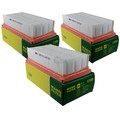 3x Original MANN Luftfilter C 2325 Air Filter