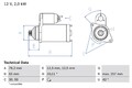 Anlasser Starter BOSCH 0 986 018 390 +69.37€ Pfand für SKODA SEAT 7M9 A3 8L1 VW
