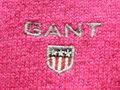 D53 GANT Pullover Lammwolle V-Ausschnitt Damen L Neu pink - ORIGINAL