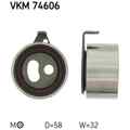SKF Spannrolle, Zahnriemen VKM 74606