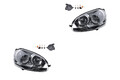 Scheinwerfer Set Halogen passend für VW Golf V 1K 5M 03-09 H7 Nebel Leuchtmit.