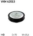 Original SKF Spannrolle Keilrippenriemen VKM 62013 für Nissan