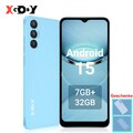 Neu Smartphone Android 15 Handy Ohne Vertrag Dual SIM 7GB+32GB 4G 2025 6,5"/5,5"