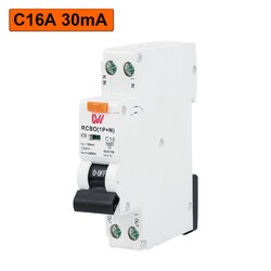 Typ A FI/LS-Schalter Leitungsschutzschalter Fi-Schalter Kombination RCBO 1P/2P