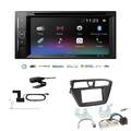 Pioneer Autoradio Bluetooth DAB USB DVD für Hyundai i20 ab 2014 schwarz