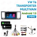 64G CarPlay Android 13 Autoradio Für VW T6 Transporter Multivan GPS Navi DAB+