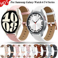 Echtes Leder Armband Für Samsung Galaxy Watch 6 Classic 47-43mm/4 5 6 40-44-45mm