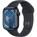 Apple Watch Series 9 Sportarmband M/L 41mm Alu GPS Smartwatch mitternacht
