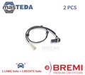 50002 ABS SENSOR DREHZAHLFÜHLER VORNE BREMI 2PCS FÜR DAEWOO LACETTI,NUBIRA