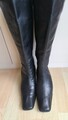 WinterStiefel aus Leder in Schwarz Gr. 41 /Weitschaft Extra gross.
