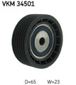 SKF VKM 34501 Umlenkrolle Keilrippenriemen für SAAB 9-5 Kombi (YS3E) 9-5 (YS3E)